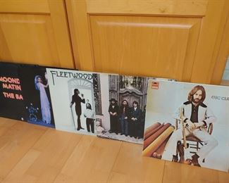 Hundreds of vinyl records 