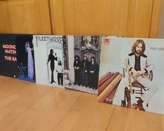 Hundreds of vinyl records 