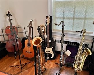 Musical instrument collection 