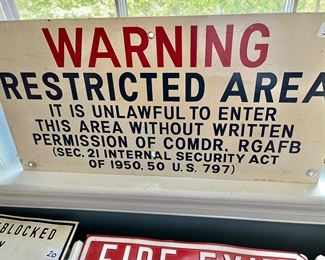 Vintage signs 