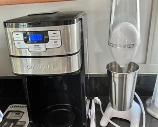 Cuisinart and milkshake maker 