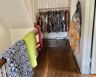 Quilts and Hawaiian shirts 