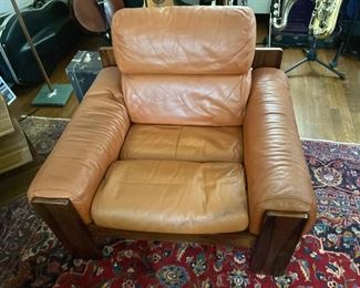 MCM leather chair 