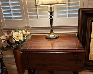 drop side ethan allen table