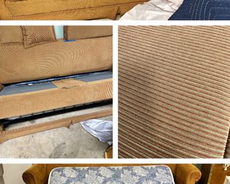 corduroy sleeper sofa