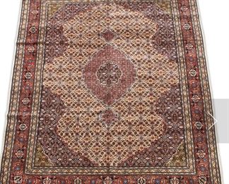 Original Persian Tabriz 10 by 13 ft circa 1960