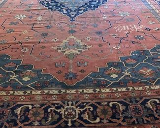 Antique mansion size Turkish rug 
Size is 20 ft 2 inches by 13 ft 1 inche