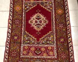 Antique Turkish 
Size is 
3.6 by 5 feet 