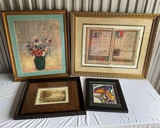 Framed Art Times Four
