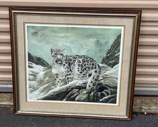 Snow Leopard By Charles Frace