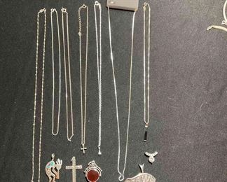Sterling Chains And Pendants