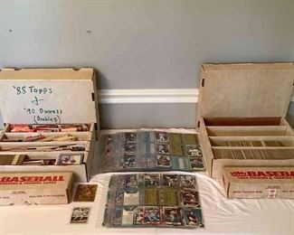 Vintage Baseball Card Collection 