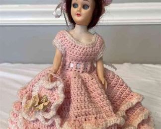 Vintage Crochet Doll