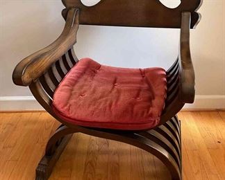 Wood Armchair 