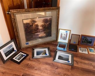 Frames (matching); framed prints;