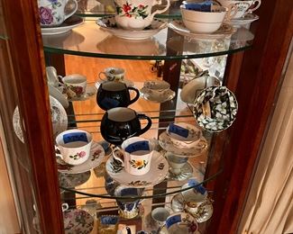 Teacup and saucer collection