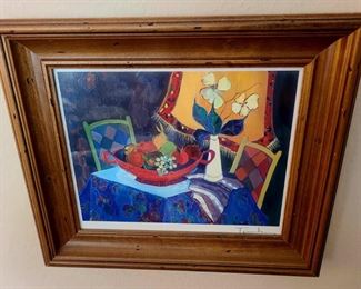 Itzchak Tarkay Signed and Numbered 
