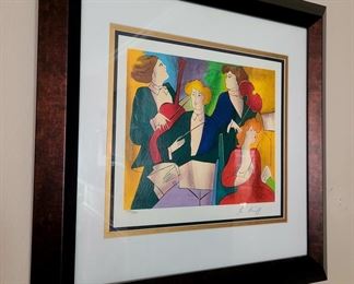 Linda Le Kinff Coa Signed and Numbered Conarosa