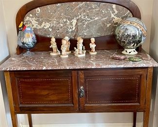 Antique Marble Wash Stand