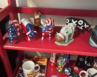 Variety of Cow Figurines Cow Parade (3 Americana Cows Sold)