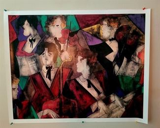 Linda Le Kinff Grand Orchestra COA Signed