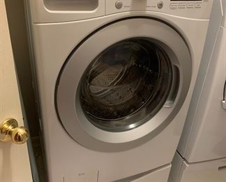 Newer Kenmore Washer Front Load with  Pedestal