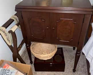 Sewing Machine Cabinet, Luggage Stand, Picture Box for Storage