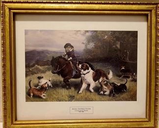 Rival Distraction by Charles Burton Barber