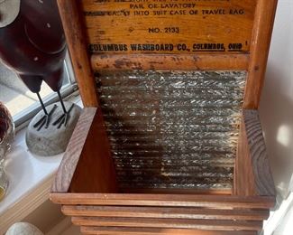 Washboard Magazine Holder/ Planter