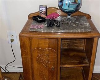 Vintage Matches in Glass 