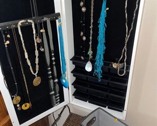 Costume Jewelry Necklace, Earrings, Bracelets 