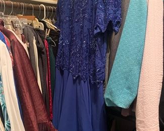 Beaded Top Long Dress