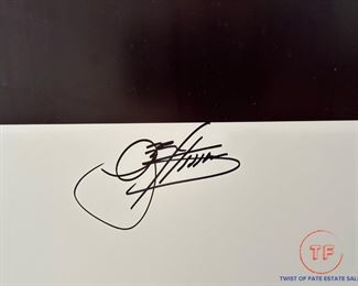 KISS by Joel Brodsky Limited Edition Lithograph Signed by GENE SIMMONS and PAUL STANLEY (293/550)