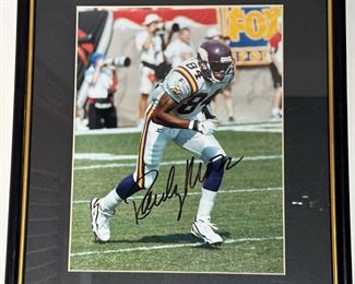 RANDY MOSS Signed Photo with COA
