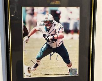 ZACH THOMAS Signed Photo with COA