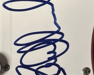 KISS Autographed Guitar by 4 ORIGINAL Members (GENE SIMMONS, PAUL STANLEY, ACE FREHLEY, and PETER CRISS)