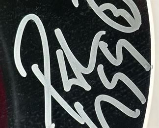 KISS Autographed Guitar by 4 ORIGINAL Members (GENE SIMMONS, PAUL STANLEY, ACE FREHLEY, and PETER CRISS)