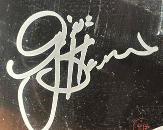 KISS Autographed Guitar by 4 ORIGINAL Members (GENE SIMMONS, PAUL STANLEY, ACE FREHLEY, and PETER CRISS)