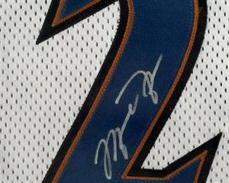 MICHAEL JORDAN Signed and Framed Jersey with UPPER DECK COA