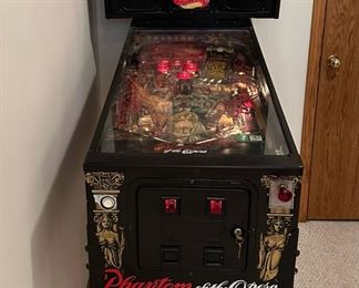 1990 Data East PHANTOM OF THE OPERA Pinball Machine
