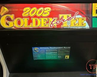 2003 Golden Tee Fore! Arcade / Video Game