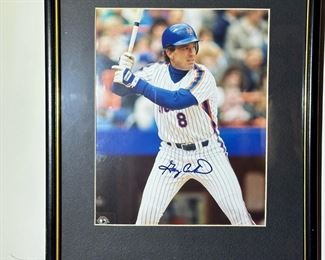 GARY CARTER Signed Photo with COA