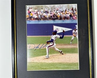 DWIGHT GOODEN Signed Photo with COA