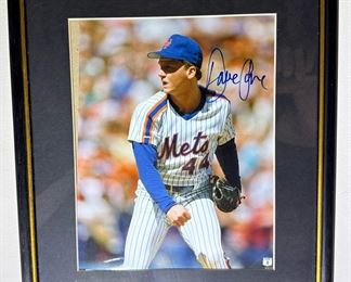 DAVID CONE Signed Photo with COA