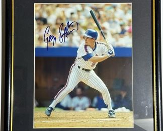 GREGG JEFFERIES Signed Photo with COA