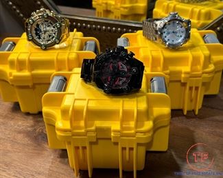 LARGE Collection of Men's INVICTA Watches