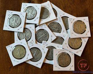Walking Liberty SILVER Half Dollars