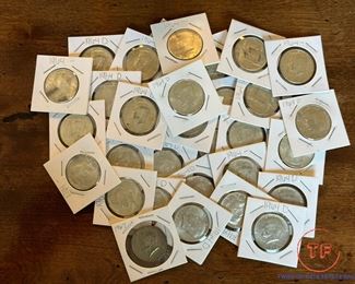 1964 Kennedy SILVER Half Dollars