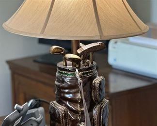 Golf Bag Themed Table Lamp(s)
