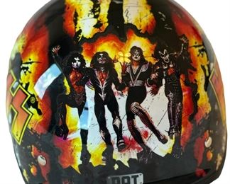 KISS Motorcycle Helmet